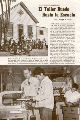 El Taller Rueda Hasta la Escuela -Julio 1948