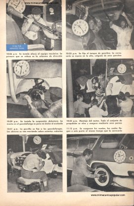 La Hechura de un Coche -Incluye un video - Abril 1956