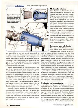 Mecánico del sábado - Reemplazando el filtro de aire - Junio 1998