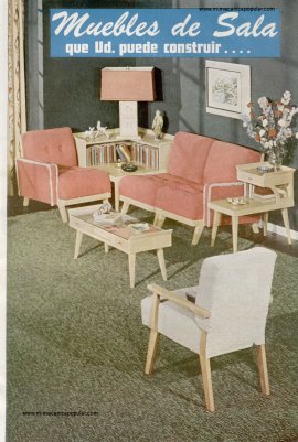 Muebles para LA SALA -Parte I - Enero 1950