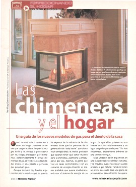 Las chimeneas de gas y el hogar - Enero 1997
