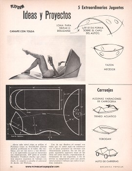 Ideas y Proyectos Para Usar Plyfoam - Febrero 1966