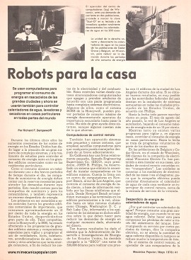 Robots para la casa - Mayo 1978
