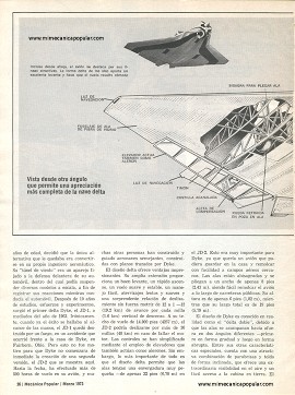 Constrúyase un Avión de Tipo Delta - Marzo 1973