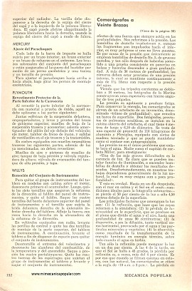 Lo Que Aconsejan las Fábricas de Autos - Agosto 1959