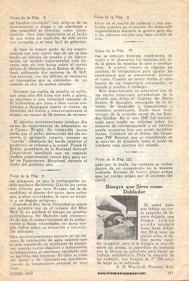 Aviación: El Ala que Desconcertó a los Expertos - Junio 1947