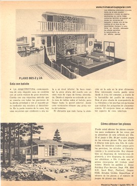 Casas de Vacaciones - Agosto 1974