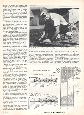 Construya una calzada por poco dinero - Enero 1970