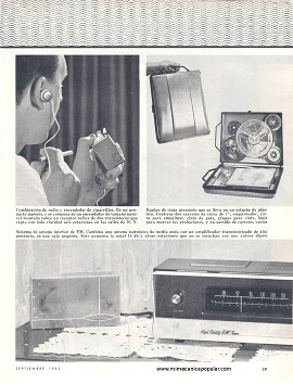Lo Nuevo en Electrónica - Septiembre 1963