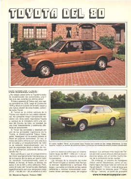 Toyota del 80 - Febrero 1980
