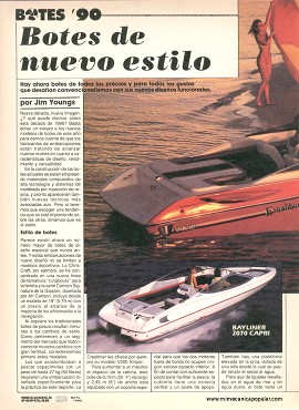 Botes de nuevo estilo - Mayo 1990