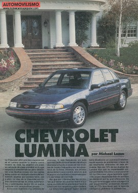 Informe de los dueños. Chevrolet Lumina - Julio 1990