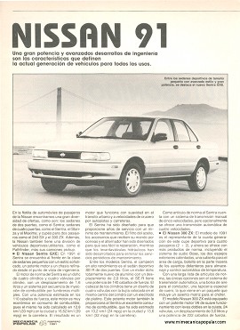 Nissan 91 - Febrero 1991