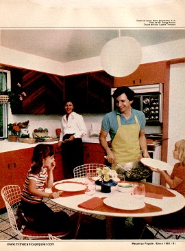 Remodele su cocina - Enero 1981