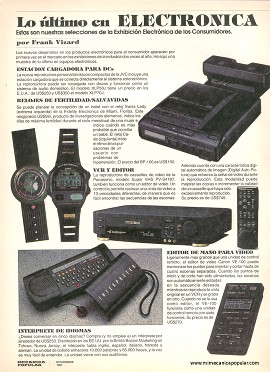 Lo último en electrónica - Noviembre 1991