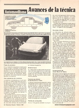 Avances... ...de la técnica - Febrero 1981