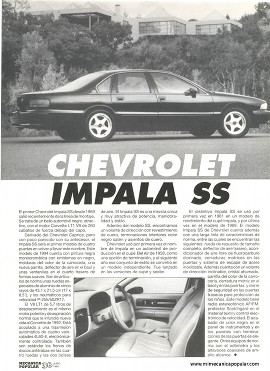 Chevrolet Impala SS - Junio 1994