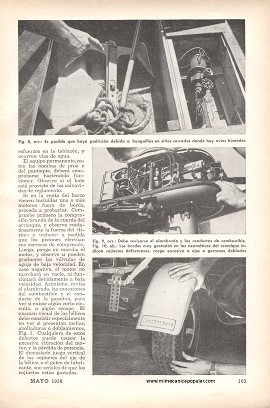 Cómo Comprar un Motobote Usado - Mayo 1958