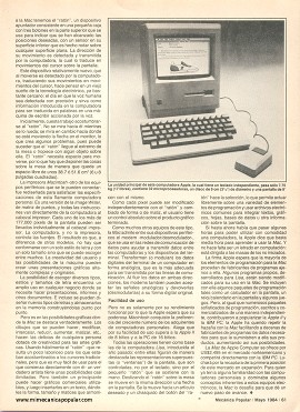MACINTOSH -La nueva computadora Apple - Mayo 1984