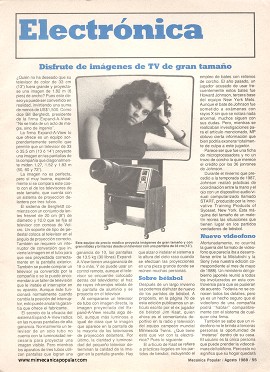 Electrónica - Agosto 1988