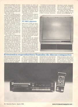 Electrónica - Agosto 1988