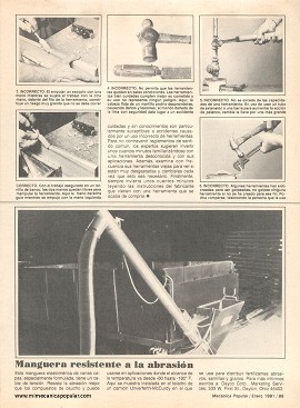 6 errores al utilizar herramientas manuales y cómo los puede evitar - Enero 1981