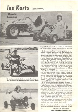 Se Propaga la Afición al Kart - Octubre 1961