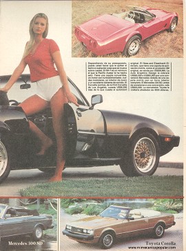 Renace el convertible - Octubre 1981
