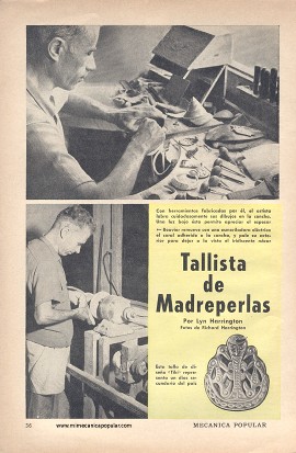 Tallista de Madreperlas - Abril 1956