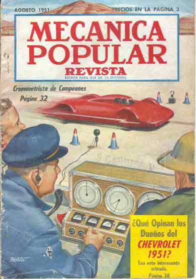 Mecánica Popular -  Agosto 1951 