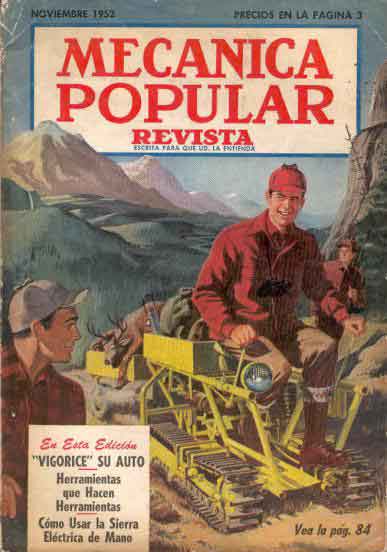Mecánica Popular -  Noviembre 1952 