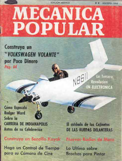 Mecánica Popular -  Agosto 1968 