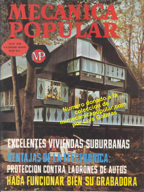 Mecánica Popular -  Julio 1970 
