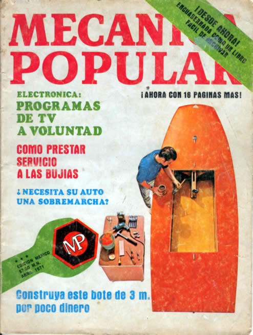 Mecánica Popular -  Abril 1971 