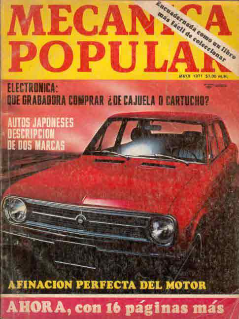 Mecánica Popular -  Mayo 1971 
