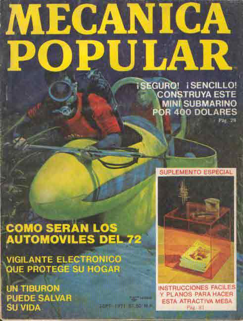 Mecánica Popular -  Septiembre 1971 