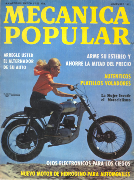 Mecánica Popular -  Noviembre 1972 