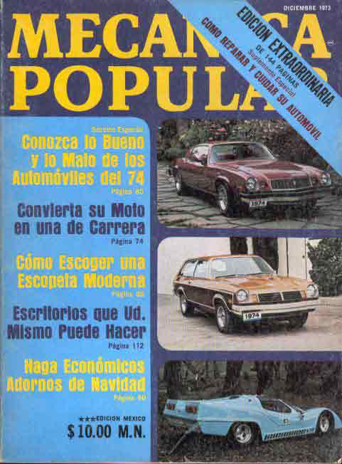 Mecánica Popular -  Diciembre 1973 