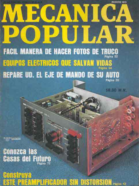Mecánica Popular -  Agosto 1973 