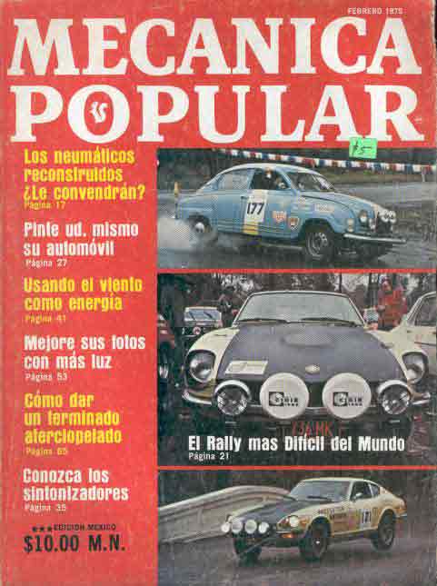 Mecánica Popular -  Febrero 1975 