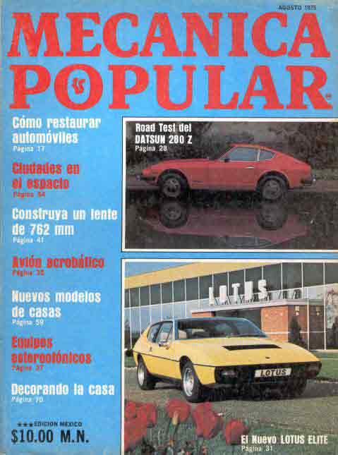 Mecánica Popular -  Agosto 1975 
