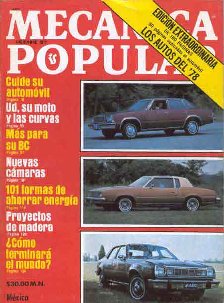 Mecánica Popular -  Diciembre 1977 