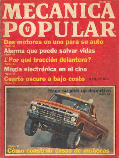 Mecánica Popular -  Marzo 1977 
