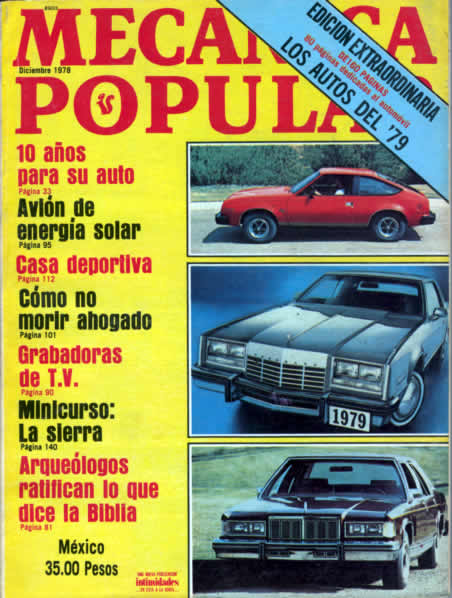 Mecánica Popular -  Diciembre 1978 