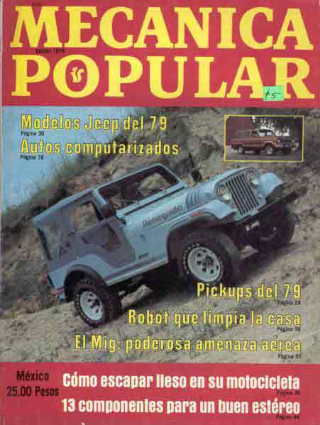 Mecánica Popular -  Enero 1979 