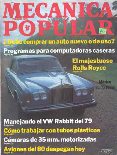 Mecánica Popular -  Febrero 1979 