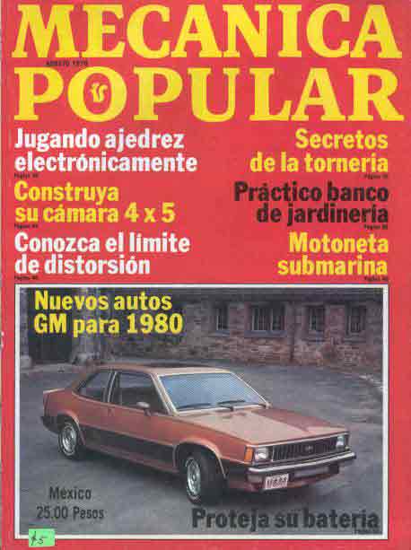 Mecánica Popular -  Agosto 1979 