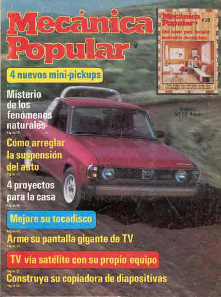 Mecánica Popular -  Noviembre 1980 