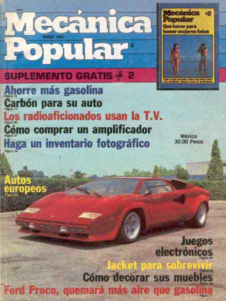 Mecánica Popular -  Marzo 1980 