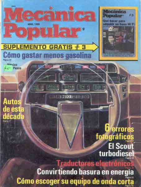 Mecánica Popular -  Abril 1980 